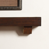 Duluth Forge 60In. Fireplace Shelf Mantel With Corbel Option Included - Choco DFSM60-CH